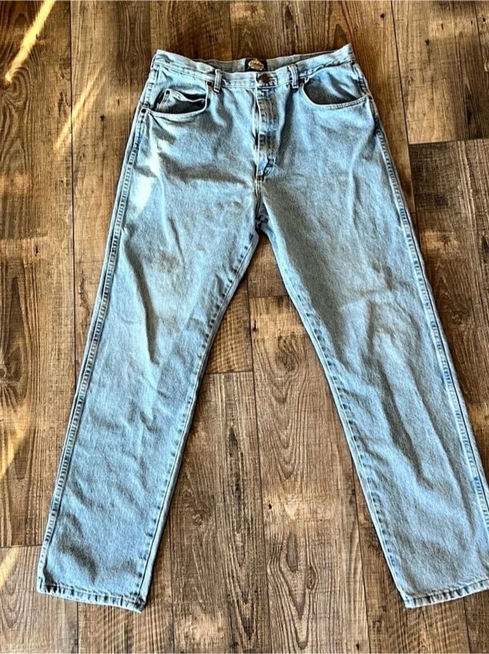 Cabela's Straight Leg Cotton Jeans Waist 38 Blue